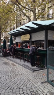 Café in Lausanne, Switzerland. My home away from home.